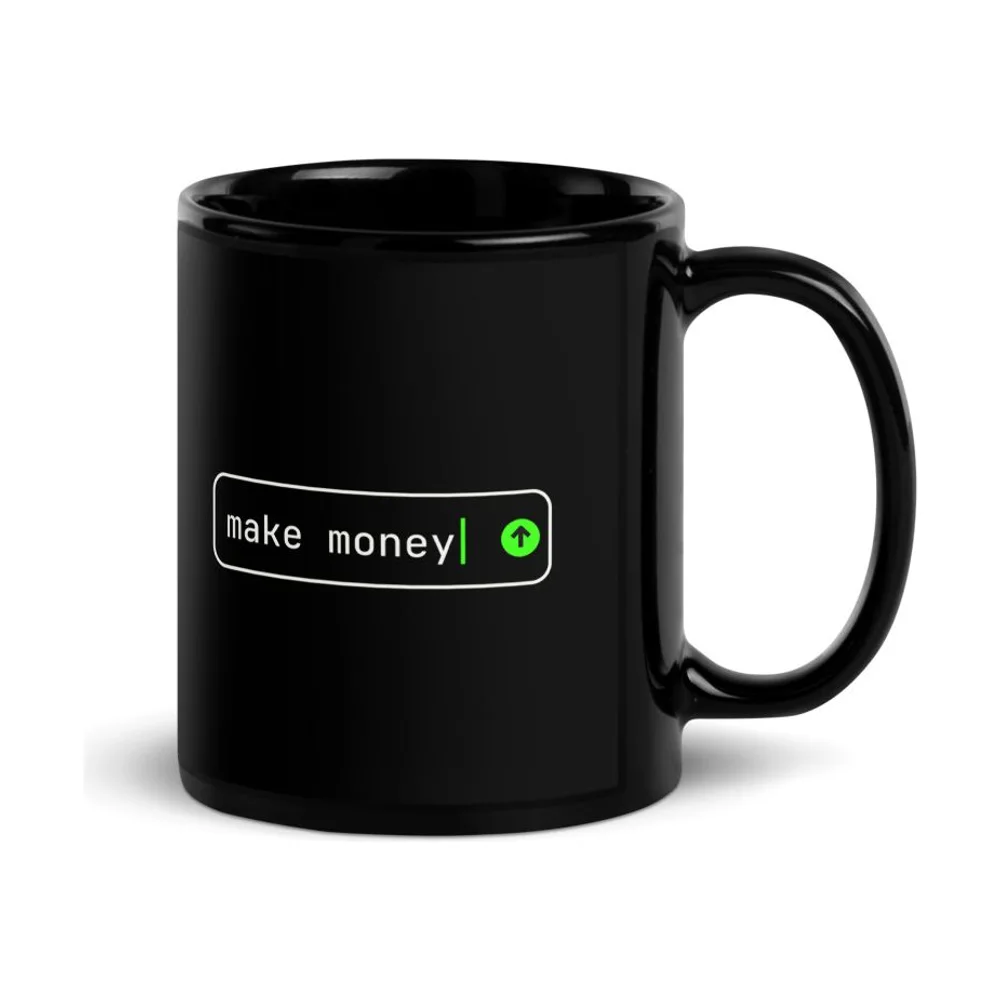 make money AI coding mug